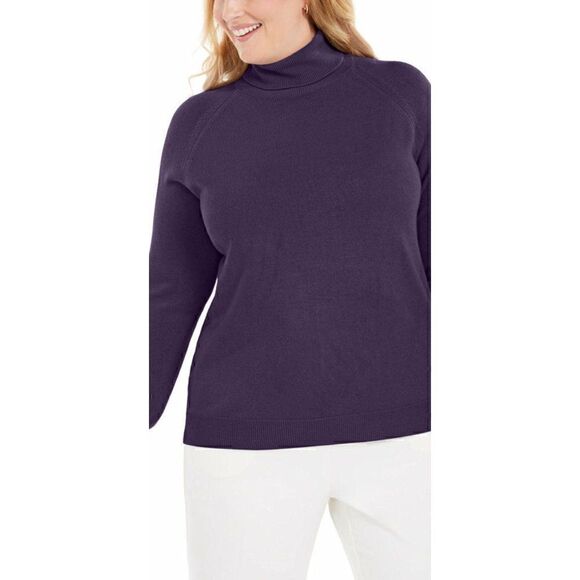 Karen Scott Plus-Size Super-Soft Sweater Top 2X‎ - Picture 1 of 6